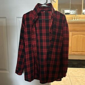 Small red flannel